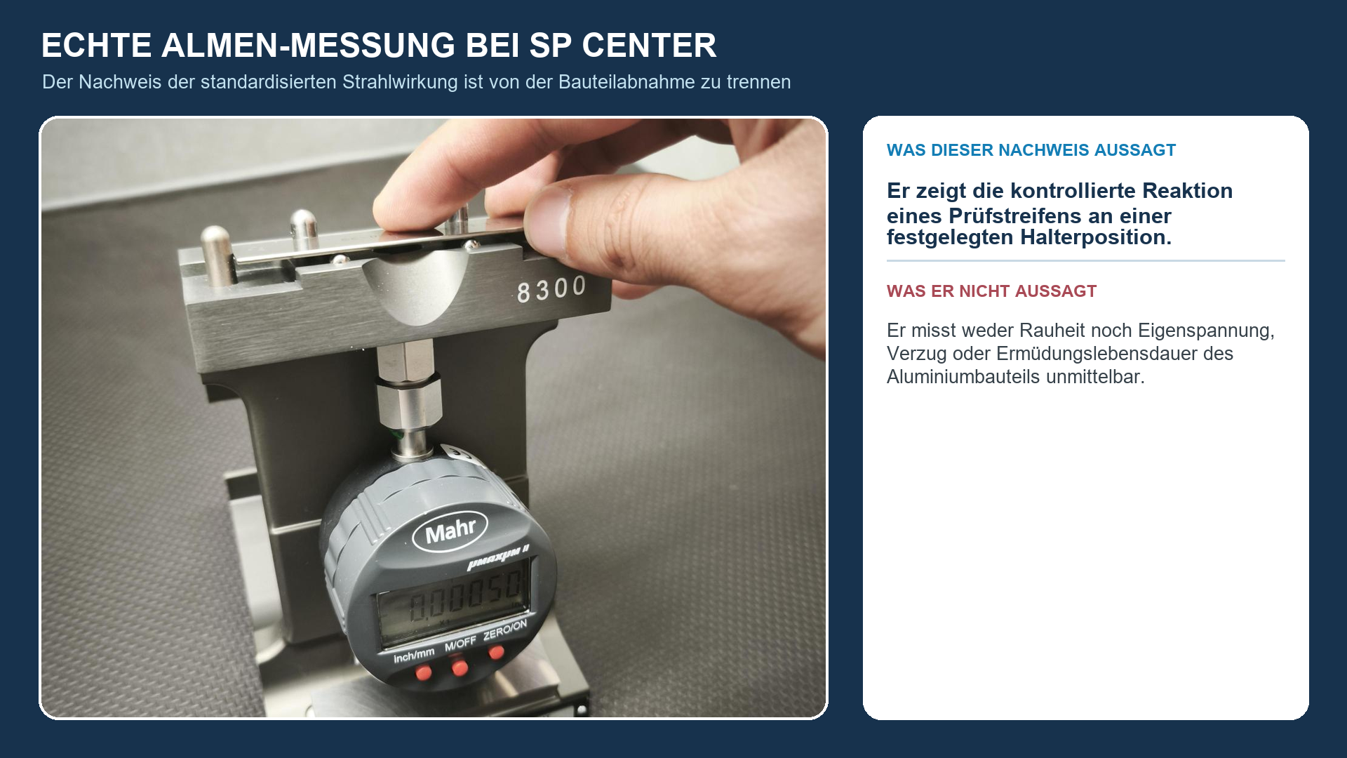 Verfestigungsstrahlen von Aluminiumbauteilen – technische Abbildung 1