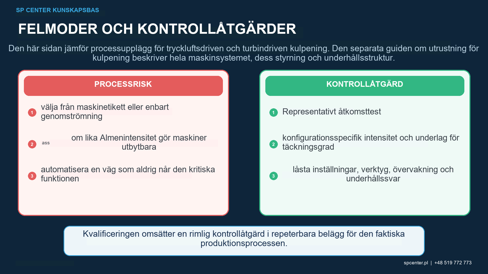 Pneumatisk kulpening vs. Kulpening med metarhjul – teknisk figur 2